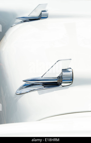 1957 Chevrolet, Bel Air dettaglio. Chevy. Classic American car Foto Stock