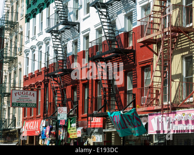 Ristorante Puglia in Little Italy, NYC Foto Stock