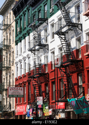 Ristorante Puglia in Little Italy, NYC Foto Stock