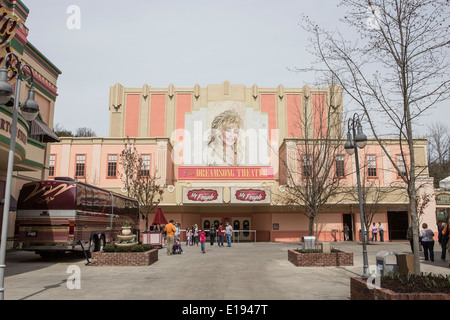 Dreamsong Theatre è raffigurato nella Dollywood theme park in Pigeon Forge, Tennessee Foto Stock