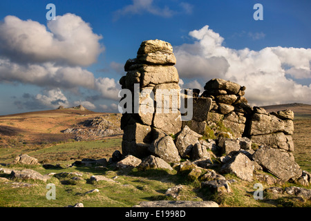 Vista dal hound Tor Haytor su Dartmoor Devon Foto Stock