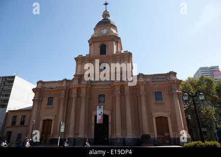 Il museo historico nacional museo nazionale di storia del Cile Santiago del Cile Foto Stock