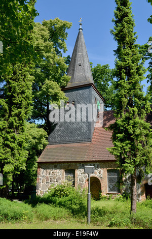 Dorfkirche, Alt-Reinickendorf, Reinickendorf, Berlino, Deutschland Foto Stock