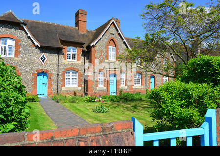 Cottage in pietra, Swakeley Road, Ickenham, London Borough of Hillingdon, Greater London, England, Regno Unito Foto Stock