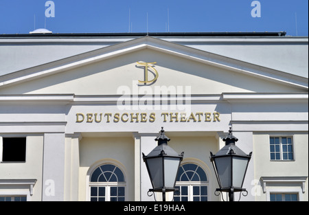 Deutsches Theater, Schumannstrasse, nel quartiere Mitte di Berlino, Deutschland Foto Stock