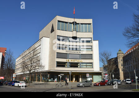 Architektenkammer Berlino, I.G. Metall, Alte Jakobstrasse, Kreuzberg di Berlino, Deutschland Foto Stock