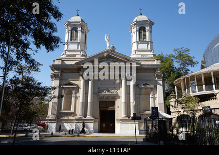 La Iglesia angeles Custodios Santiago del Cile Foto Stock