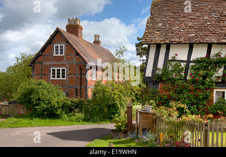 Preston on Stour village, Warwickshire, Inghilterra. Foto Stock