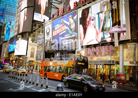 La città di New York Manhattan Foto Stock