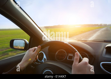 viaggio on the Road Foto Stock