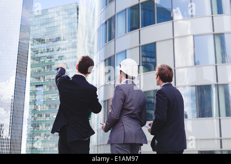 Il team Aziende a lavorare ad un nuovo progetto Foto Stock