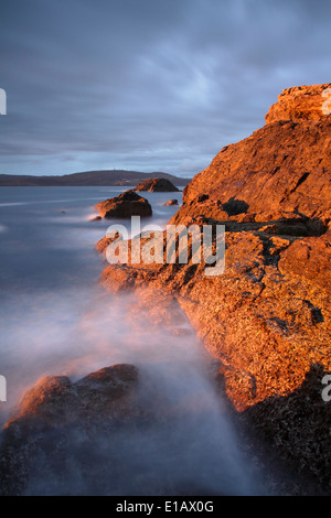 Immagine presa in costa della Galizia, regione nel nort-ovest della Spagna Foto Stock