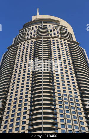 Vista di Hotel l'indirizzo nel Dubai Mall, il più grande centro per lo shopping e per il divertimento su ottobre 31, 2013 a Dubai, Foto Stock