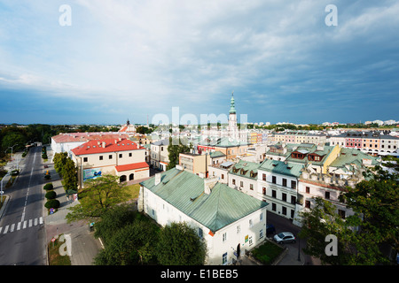 Europa, Polonia, Zamosc, Unesco Foto Stock