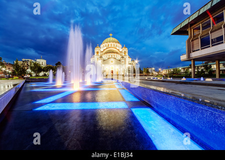 San Sava tempio Foto Stock