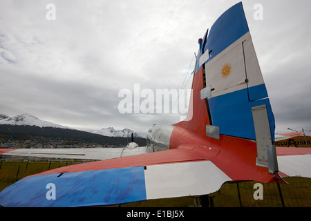 Marina argentina dc-3 Cabo de Hornos Ushuaia Argentina Foto Stock