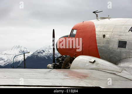 Marina argentina dc-3 Cabo de Hornos Ushuaia Argentina Foto Stock