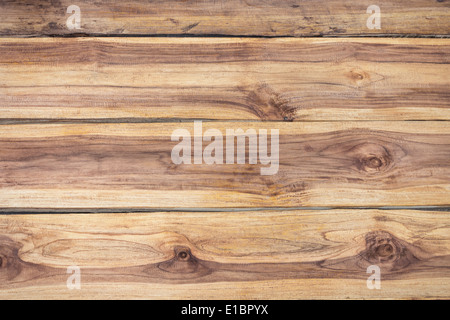 Big Brown asse di legno muro sfondo texture Foto Stock