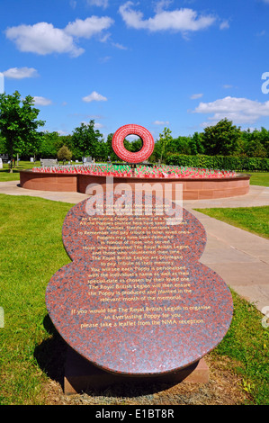 Non dimenticate mai memorial presso il National Memorial arboretum, alrewas, Staffordshire, Regno Unito, Europa occidentale. Foto Stock