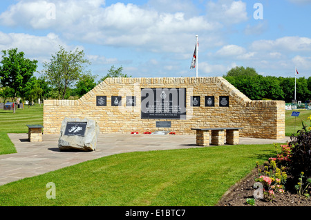 Atlantico sud memoriale della campagna 1982, Alrewas, Staffordshire, Regno Unito, Europa occidentale. Foto Stock