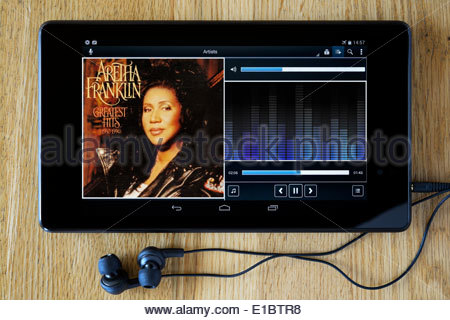 Aretha Franklin greatest hits album MP3 le copertine degli album su PC tablet, Inghilterra