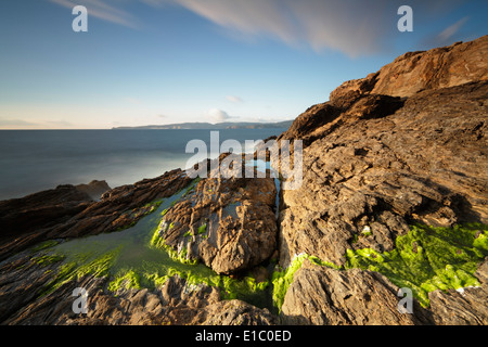 Immagine presa in costa della Galizia, regione nel nort-ovest della Spagna Foto Stock