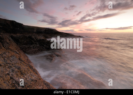 Immagine presa in costa della Galizia, regione nel nort-ovest della Spagna Foto Stock