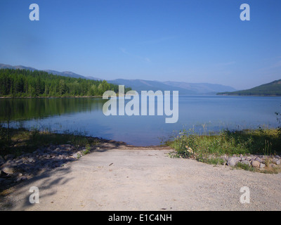 Capitale del progetto di miglioramento su Flathead National Forest Foto Stock