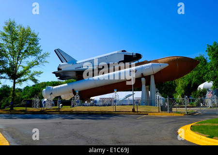 Pathfinder navetta orbitare noi lo spazio e il centro di razzo Huntsville Alabama AL NASA Foto Stock