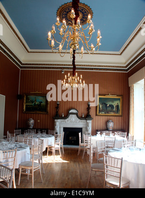 Virginia Park Lodge sala da pranzo, nella contea di Cavan, Irlanda Foto Stock