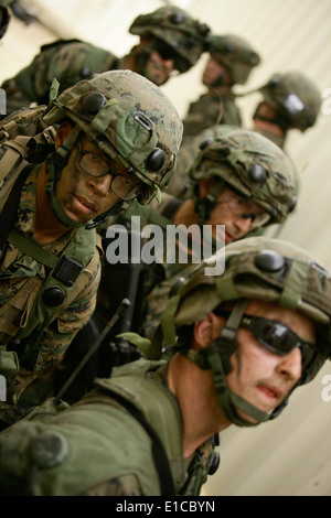 SHOALWATER BAY AREA FORMAZIONE, QUEENSLAND, Australia. (Luglio 22, 2009) - Stati Uniti Marines con 3° Battaglione, quinto Marine Reg Foto Stock