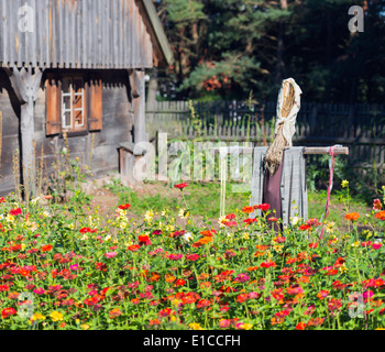 L'Europa, Polonia, di Warmia e Masuria - Olsztynek, Museo di architettura popolare Foto Stock