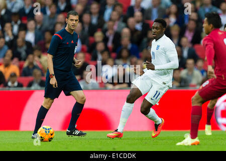 Wembley, Regno Unito. Il 30 maggio 2014. L'Inghilterra del Danny WELBECK in azione durante la international amichevole tra Inghilterra e Perù allo Stadio di Wembley. Credito: Azione Sport Plus/Alamy Live News Foto Stock