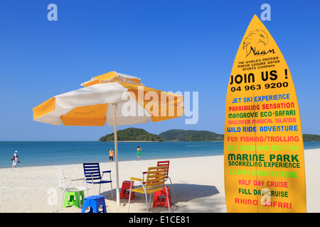 Chenang Beach,l'Isola di Langkawi, Malesia,Asia Foto Stock