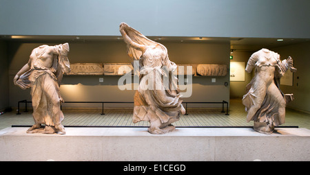 La nereide monumento, una tomba scolpita da Xanthos, British Museum di Londra, Regno Unito Foto Stock