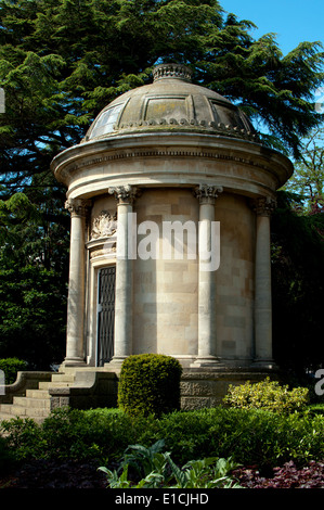 Jephson Memorial, Jephson Gardens, Leamington Spa Warwickshire, Regno Unito Foto Stock