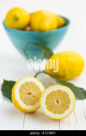 I limoni di Sorrento e Costiera amalfitana Foto Stock