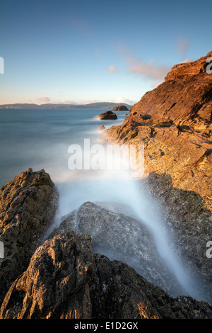 Immagine presa in costa della Galizia, regione nel nort-ovest della Spagna Foto Stock