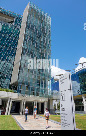 Brisbane Australia,QUT,Queensland University of Garden Point campus,Science & Engineering Center,centro,studenti,AU140313045 Foto Stock