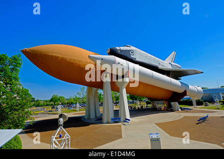 Pathfinder navetta orbitare noi lo spazio e il centro di razzo Huntsville Alabama AL NASA Foto Stock