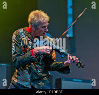 Wychwood Festival, Cheltenham, Regno Unito. 31 Maggio, 2014. Il Levellers al decimo Festival Wychwood Cheltenham Regno Unito. Credito: charlie bryan/Alamy Live News Foto Stock