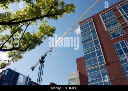 Strong Memorial Hospital costruzione Rochester NY Foto Stock