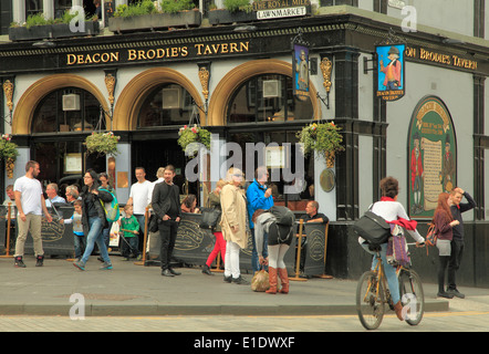 Regno Unito, Scozia, Edimburgo, diacono Brodie's Tavern, Foto Stock