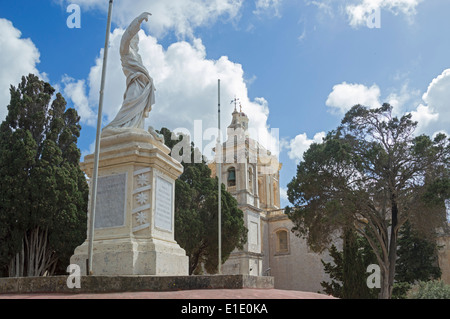 St Pauls chiesa Rabat, nord di Malta, l'Europa. Foto Stock