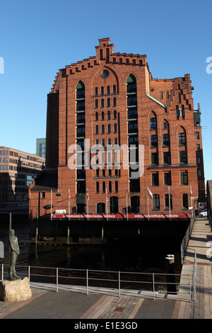 L'International Maritime Museum quartiere HafenCity ad Amburgo, in Germania. Foto Stock