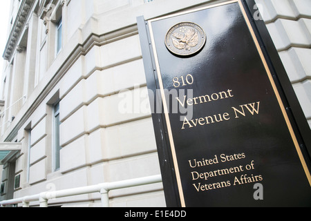 La sede del reparto degli affari di veterani nel centro cittadino di Washington DC. Foto Stock