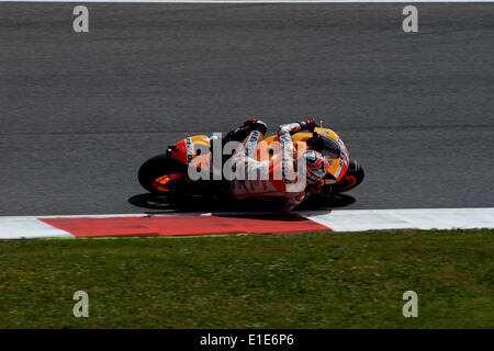 Mugello, Italia. Dal 01 Giugno, 2014. Racing MotoGP. Marc Marquez (Repsol Honda Team)durante la gara sul circuito del Mugello. Credito: Azione Sport Plus/Alamy Live News Foto Stock