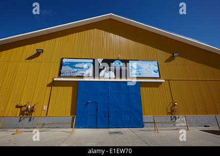 Punta Arenas port Cile Foto Stock