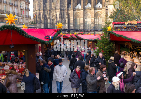 Mercatino di Natale di Colonia Foto Stock