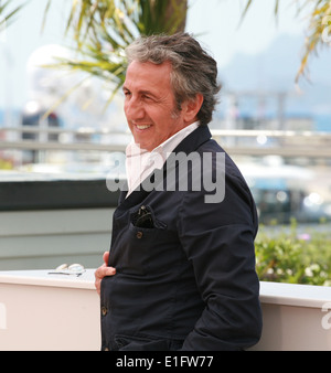 Attore Richard Anconina presso la foto chiamata per la fotocamera d'Or giuria al 67th Cannes Film Festival, Sabato 17 Maggio 2014 Foto Stock